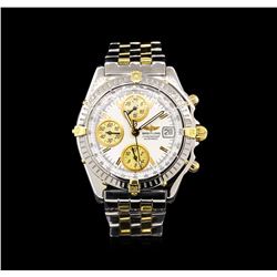 Breitling Two-Tone Chronomat Chronograph Watch