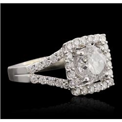 18KT White Gold 2.55ctw Diamond Ring