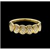 Image 2 : 0.28ctw Diamond Ring - 14KT Yellow Gold