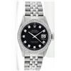 Image 1 : Rolex Stainless Steel 1.00ctw Diamond DateJust Men's Watch