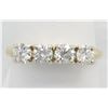 Image 2 : 0.91ctw Diamond Ring - 14KT Yellow Gold