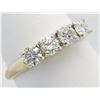 Image 4 : 0.91ctw Diamond Ring - 14KT Yellow Gold