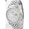 Image 1 : Rolex Stainless Steel Diamond DateJust Men's Watch