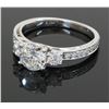 Image 3 : 1.55ctw Diamond Ring - 14KT White Gold