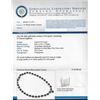 Image 3 : 47.00ctw Blue Sapphire and Diamond Necklace - 14KT White Gold