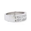 Image 2 : 14KT White Gold 1.03ctw Diamond Ring