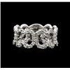 Image 3 : 0.70ctw Diamond Ring - 18KT White Gold