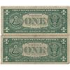 Image 4 : 1957 $1 Star Note Silver Certificate Currency Lot of 5