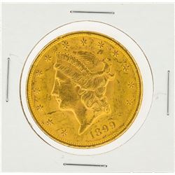 1899 $20 Liberty Head Double Eagle Gold Coin