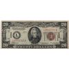 Image 1 : 1934 $20 Hawaii Federal Reserve Note Currency