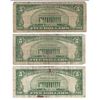 Image 2 : 1934 $5 Silver Certificate Currency Lot of 3