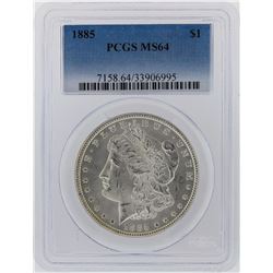 1885 PCGS MS64 Morgan Silver Dollar