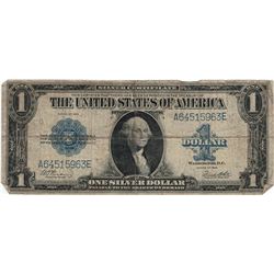 1923 $1 Large Size Silver Certificate Currency