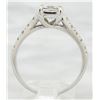 Image 8 : 1.00 ctw Diamond Ring - 14KT White Gold