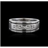 Image 2 : 14KT White Gold 0.34 ctw Diamond Ring