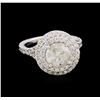 Image 1 : 2.68 ctw Diamond Ring - 14KT White Gold