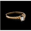 Image 1 : 0.35 ctw Diamond Ring - 14KT Rose Gold