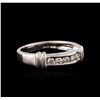 Image 2 : 14KT White Gold 0.50 ctw Diamond Ring