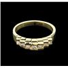 Image 2 : 0.18 ctw Diamond Ring - 14KT Yellow Gold