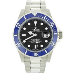 Rolex Stainless Steel Date Submariner Men's Watch