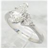 Image 4 : 1.25 ctw Diamond Ring - Platinum