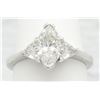 Image 5 : 1.25 ctw Diamond Ring - Platinum