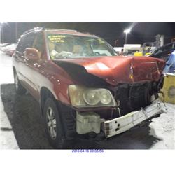 2002 - TOYOTA HIGHLANDER