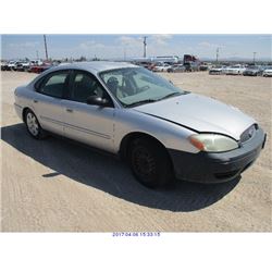 2005 - FORD TAURUS//SCRAP PARTS ONLY//