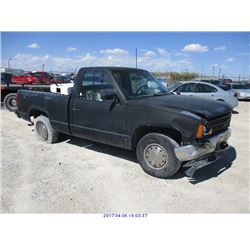 1989 - CHEVROLET 1500// PATRS ONLY//