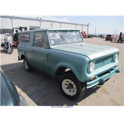 1961 - INTERNATIONAL SCOUT