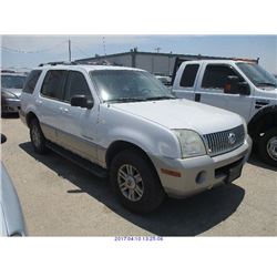 2002 - MERCURY MOUNTAINEER