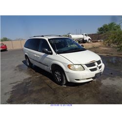2001 - DODGE GRAND CARAVAN