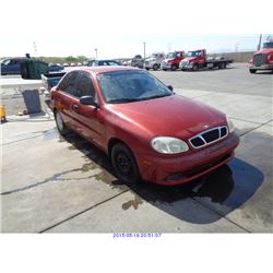 2001 - DAEWOO LANOS
