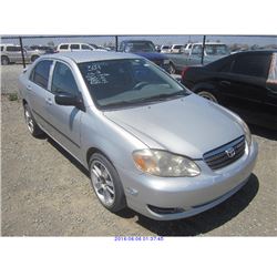 2008 - TOYOTA COROLLA