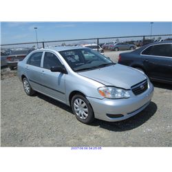 2005 - TOYOTA COROLLA