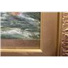 Image 2 : GOLD FRAMED ANTIQUE WATER COLOUR PAINTING, SIGNED AND DATED BOTTOM RIGHT CORNER