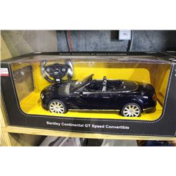 BENTLEY CONTINENTAL GT SPEED CONVERTIBLE RC CAR