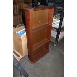 SOLID MAHOGANY SHELF UNIT