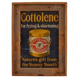Cottolene Cooking Oil Tin Sign