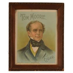 Tom Moore Cigar Advertising Poster