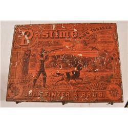 Pastime Plug Tobacco Litho Tin Box