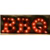 Image 1 : B.B.Q. Lighted Sign