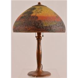 Handel Reverse Painted Shade Table Lamp