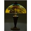 Image 2 : Reverse Painted Shade Table Lamp