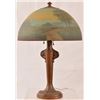 Image 1 : Reverse Painted Landscape Lamp