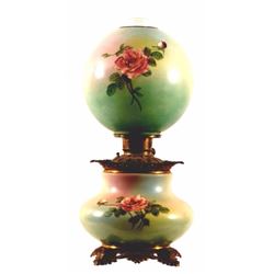 Hand Painted Gone With The Wind Lamp