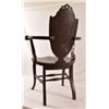 Image 5 : Antique Painted Scene Back Chair