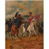 Image 2 : Confederate vs. Union Calvary Civil War Painting