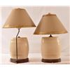 Image 5 : Porcelain Whiskey and Brandy Keg Lamps