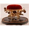 Image 3 : Ornate Antique Glass Dome Display Case